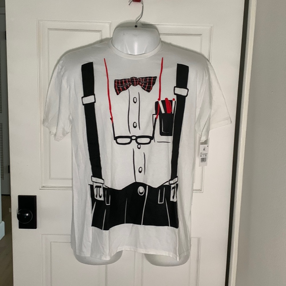 Nerd Print Costume T-shirt